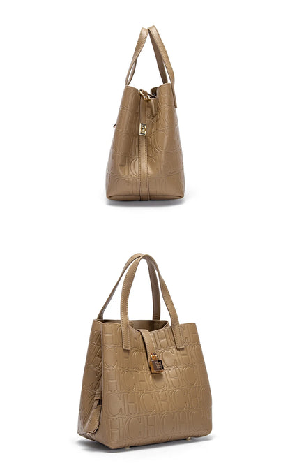 CHCH Women's Casual Tote Bag in PU Leather