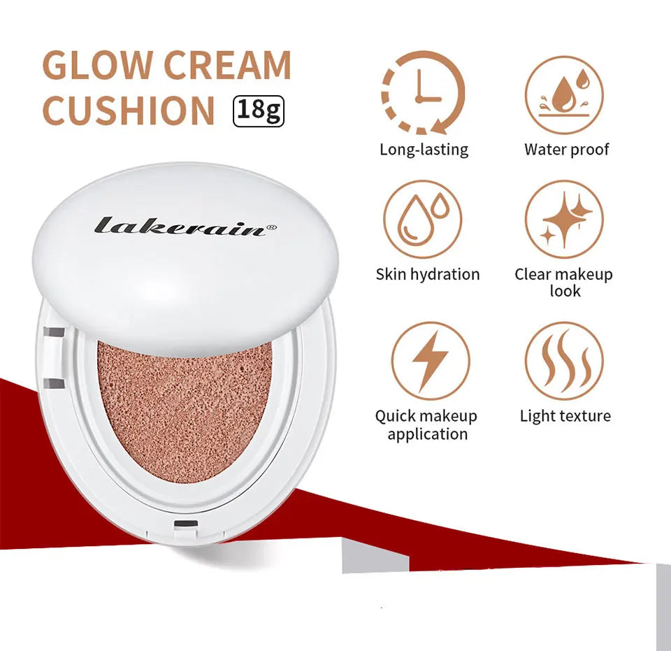 Dewy Glow Cream Cushion Foundation Hydrating Moisturizer