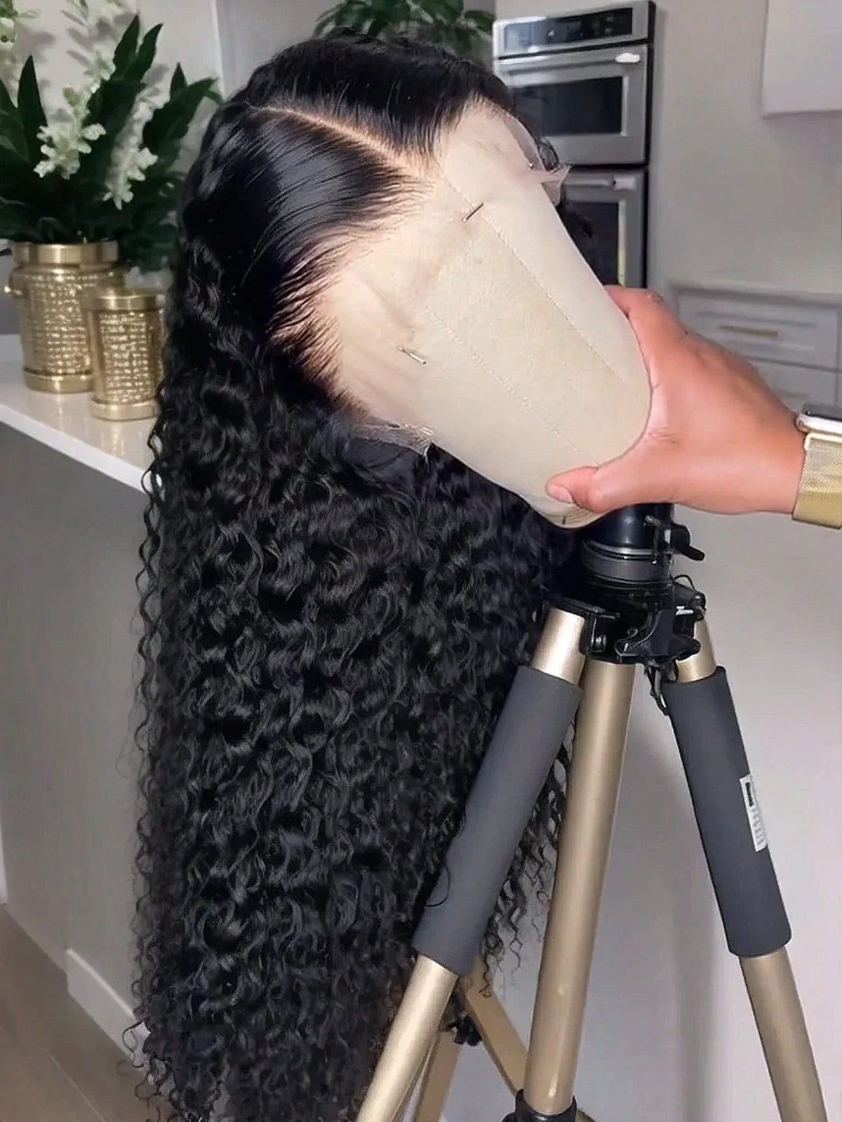 Brazilian Curly Human Hair Wig 13x4 13x6 Transparent Lace