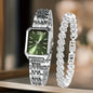 Fashion Rectangle Women Quartz Watch Bracelet Set
