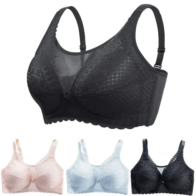 Front Button Nursing Bra for Comfortable Breastfeeding