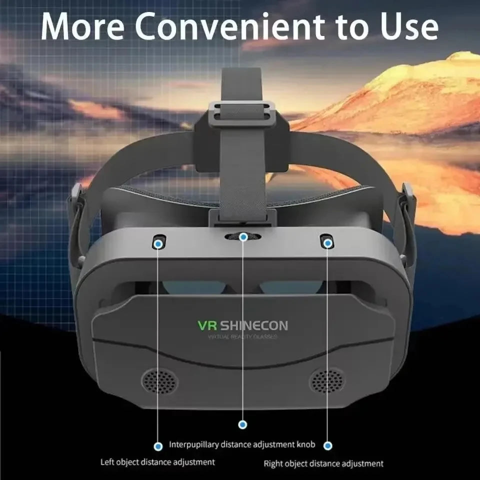3D Virtual Reality Glasses Headset for Smartphones