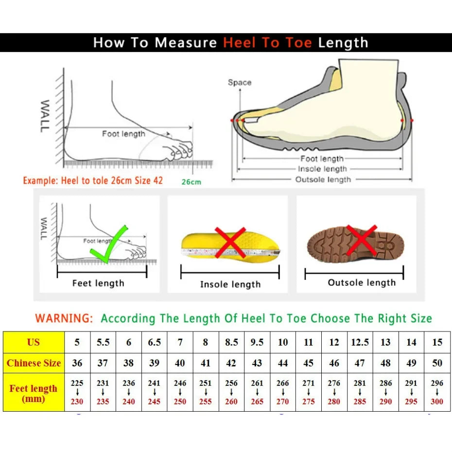 Men's Breathable Lightweight Running Shoes