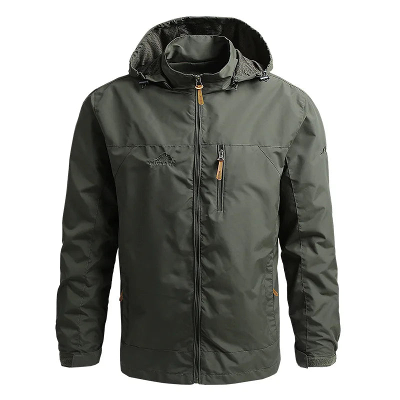 Men's Tactical Waterproof Windbreaker Jacket