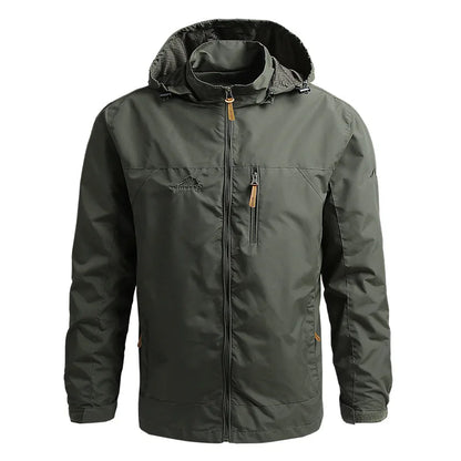 Men's Tactical Waterproof Windbreaker Jacket