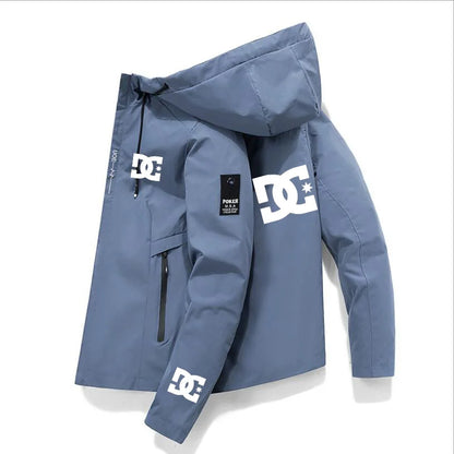 Men's Waterproof Fishing Jacket Hoodie Windbreaker