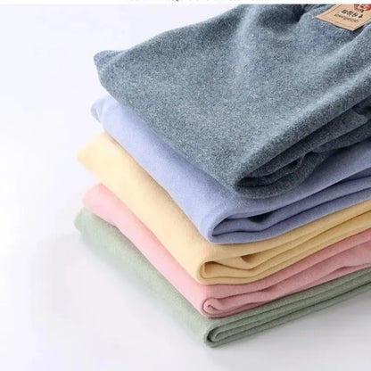 Children's Fleece Velvet Leggings for Winter