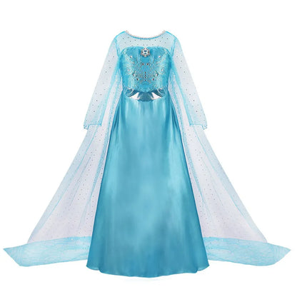 Kids Princess Dress Cinderella Cosplay Costume for Girls