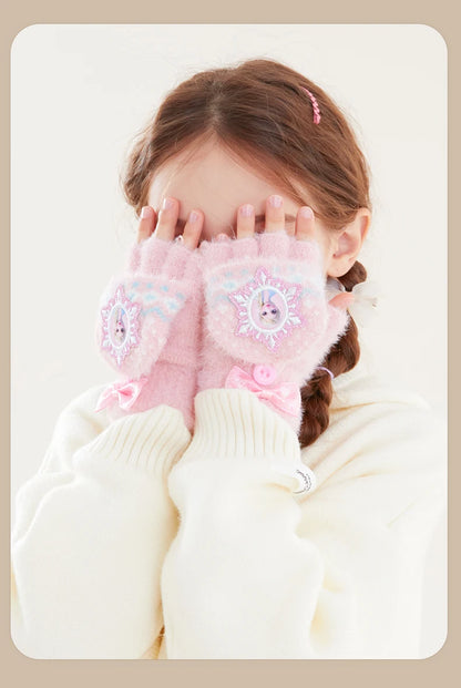 Paw Patrol Winter Gloves for Kids Unisex Polyester