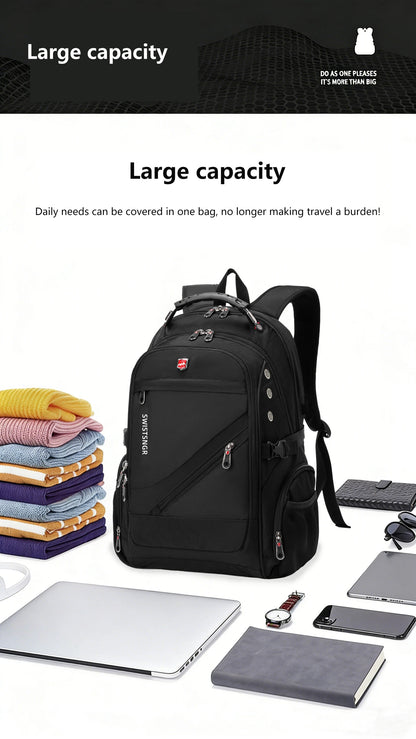 Waterproof Oxford Laptop Backpack for Travel and School