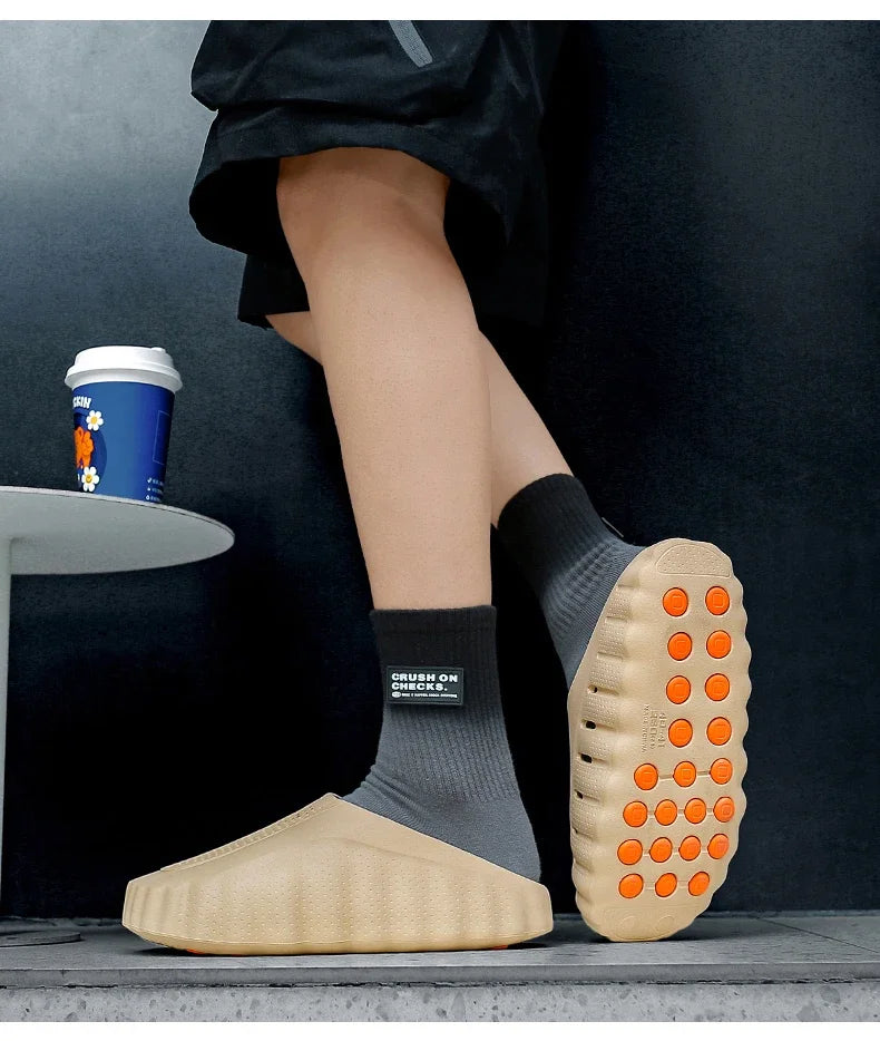 YUYIN EVA Sandals for Men Comfortable Casual Slippers