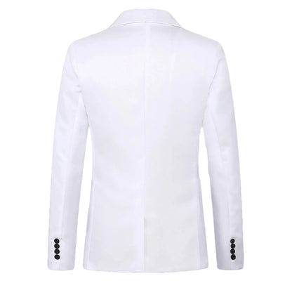 Men's Slim Fit Non-Ironing Casual Suit Jacket