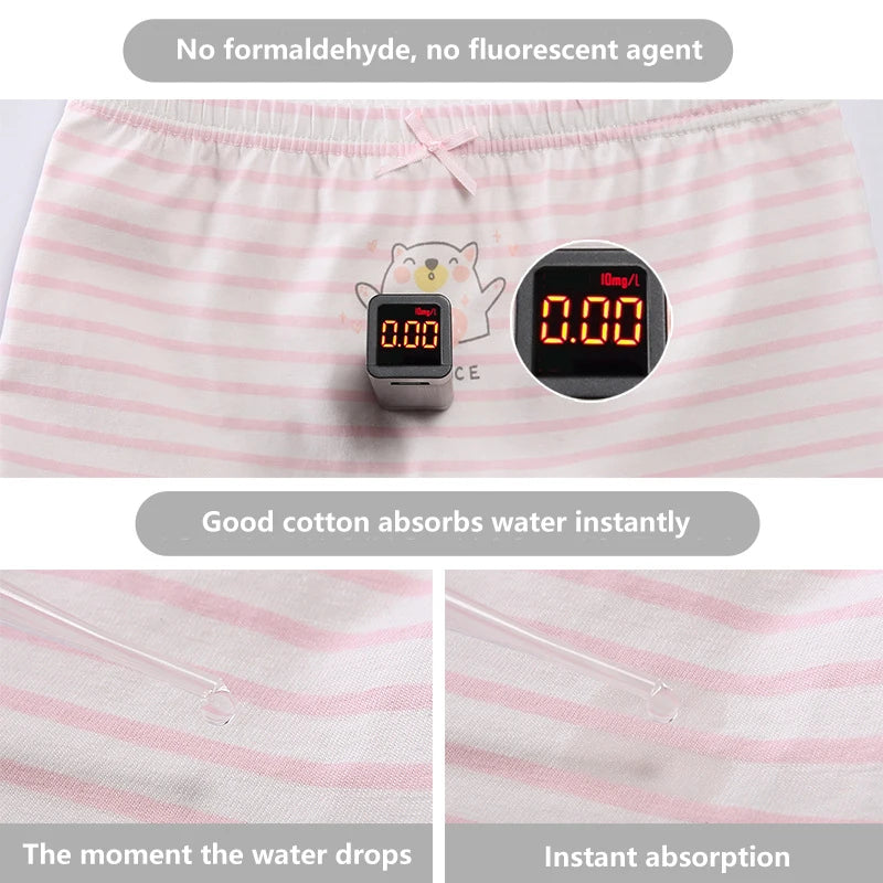 Children's Cotton Boxer Briefs for Girls