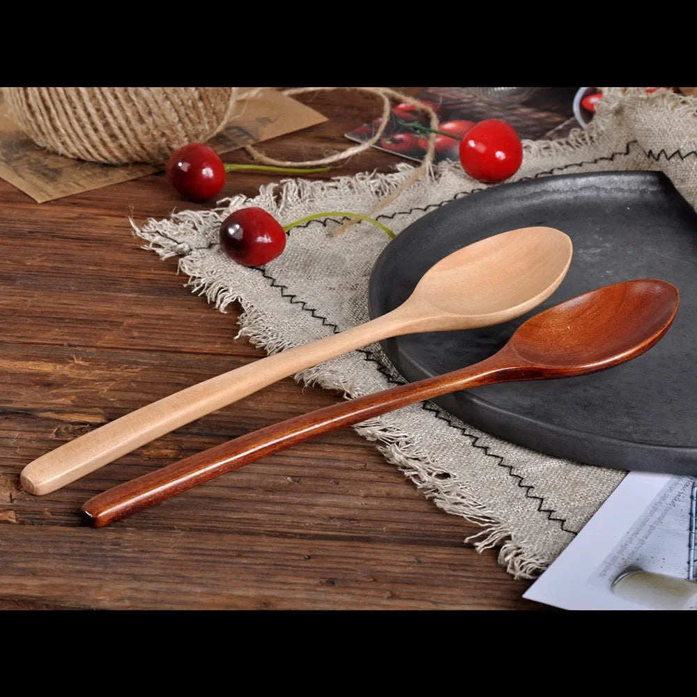 Wooden Spoon Set for Cooking and Dining