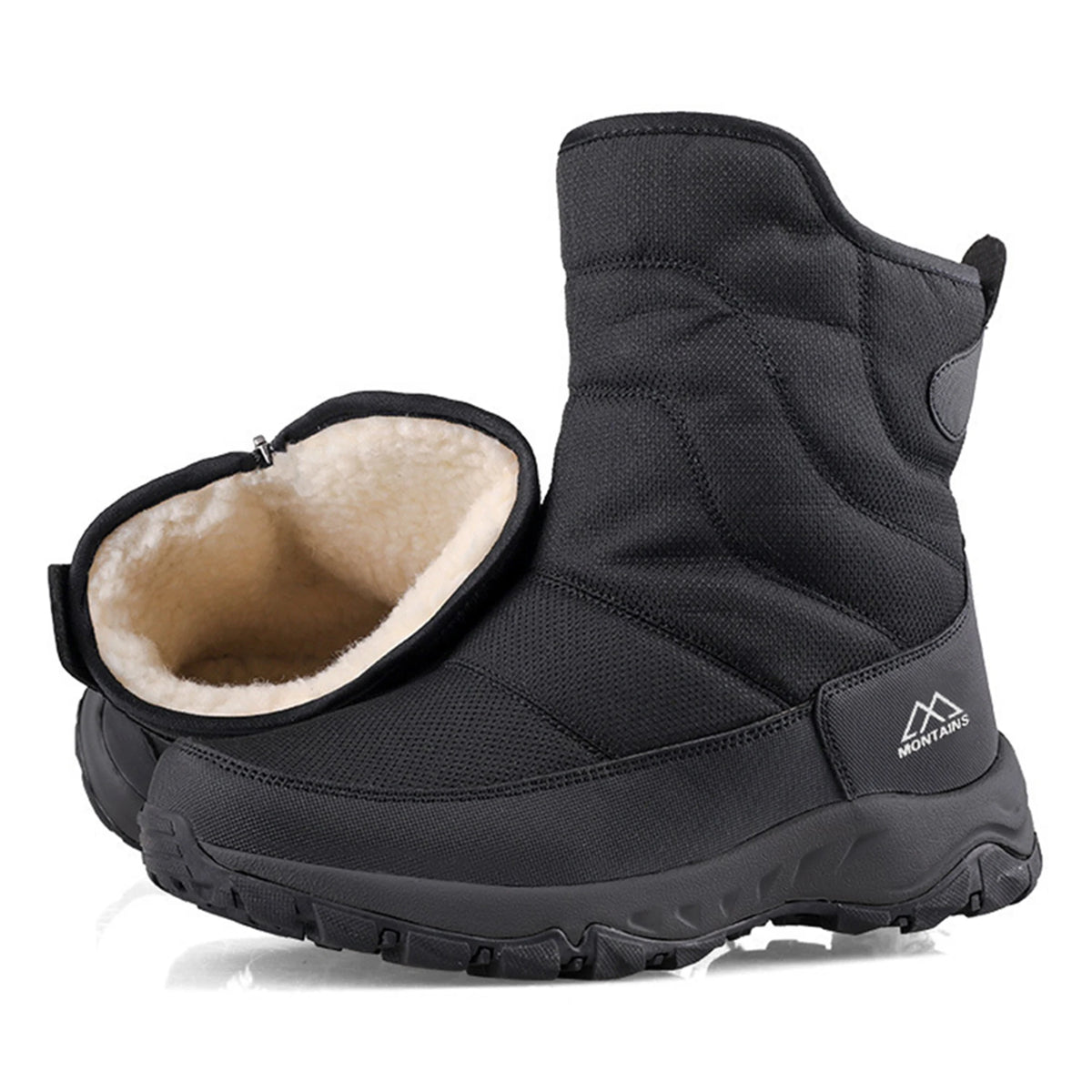Men's Waterproof Insulated Snow Boots