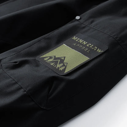 Men's Waterproof Softshell Jacket for Hiking and Camping