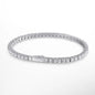 Moissanite Tennis Bracelet in 925 Sterling Silver