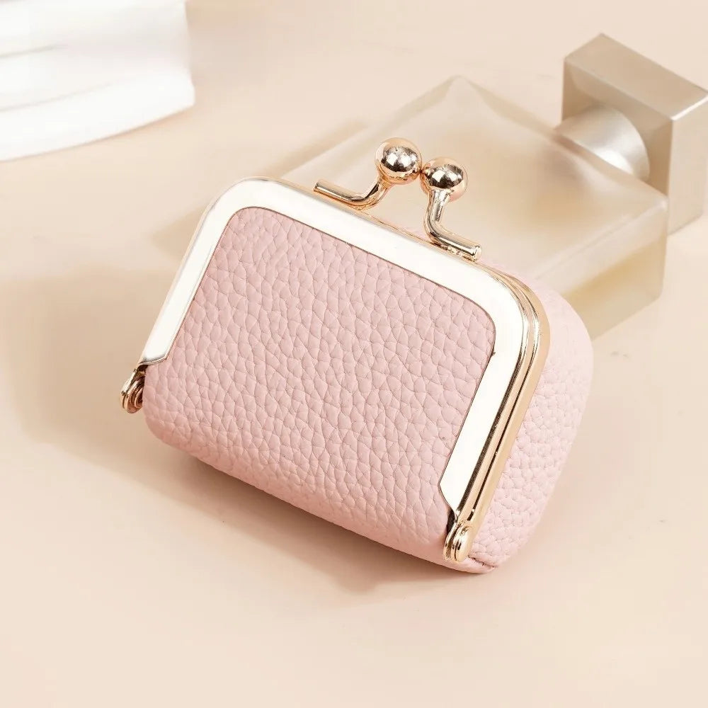 Genuine Leather Coin Purse Mini Small Item Bag