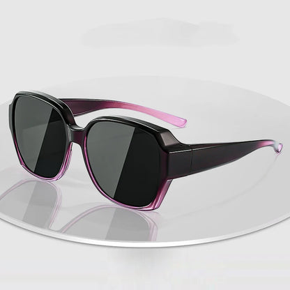 Round Polarized Sunglasses for Prescription Glasses