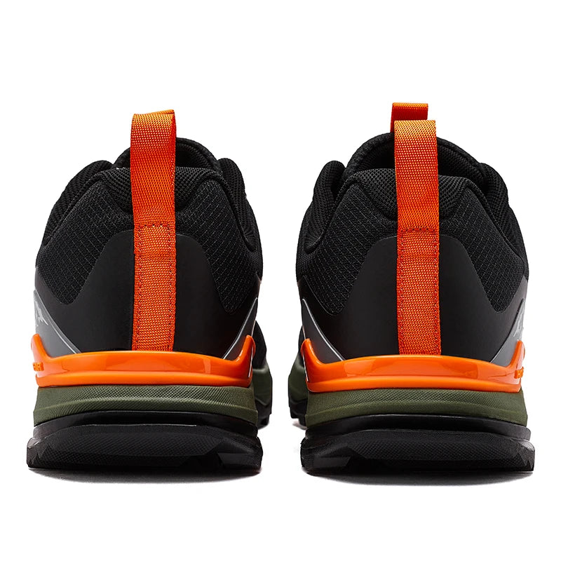 HOBIBEAR Hiking Sneakers Lace-Up Artificial Leather Shoes