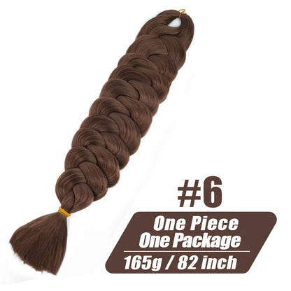 Kanekalon Jumbo Braiding Hair 82 Inch Kinky Straight