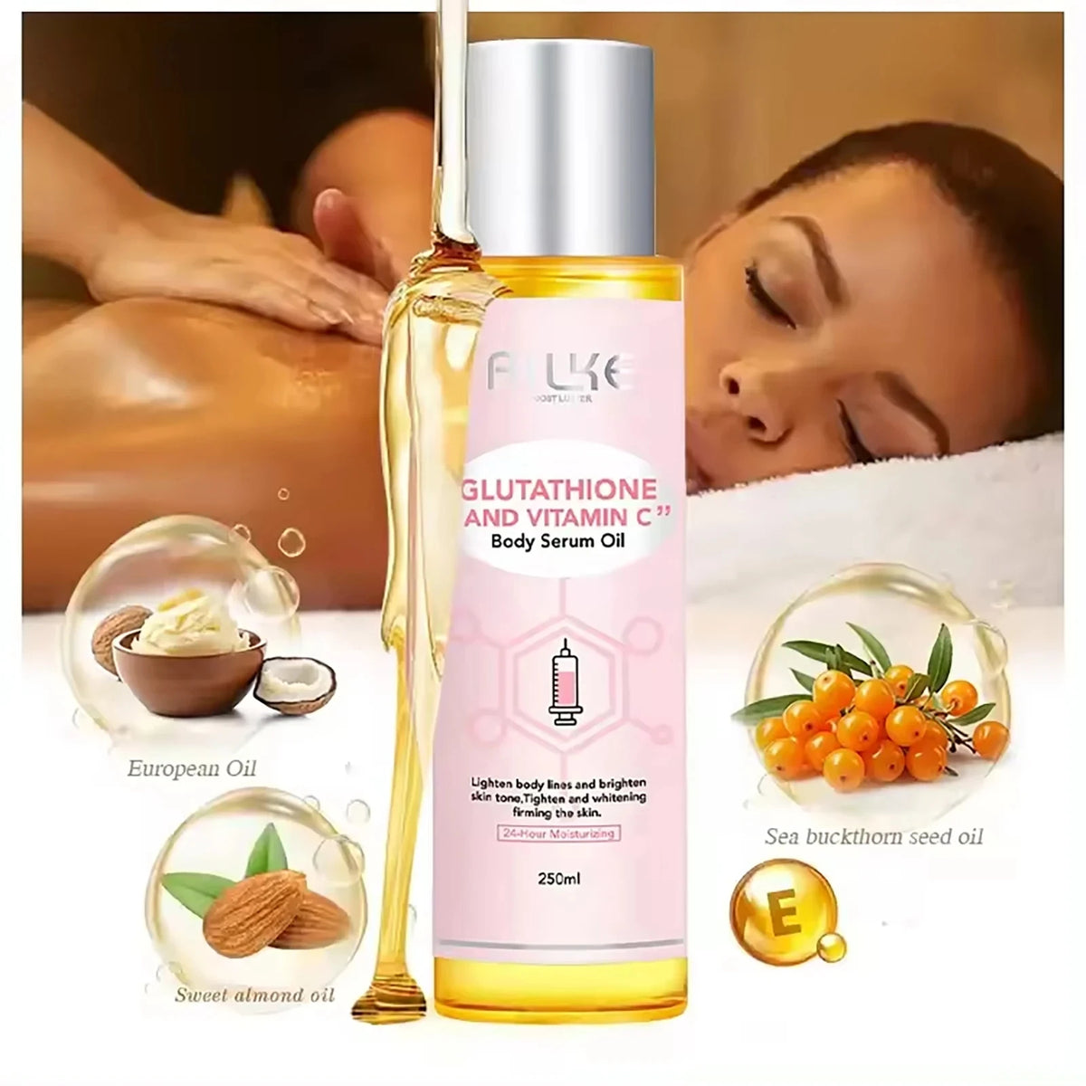 AILKE Vitamin C & Glutathione Skincare Set
