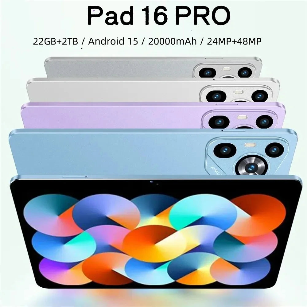 11 Inch 5G Tablet Android 15 22GB RAM 2TB ROM Metal