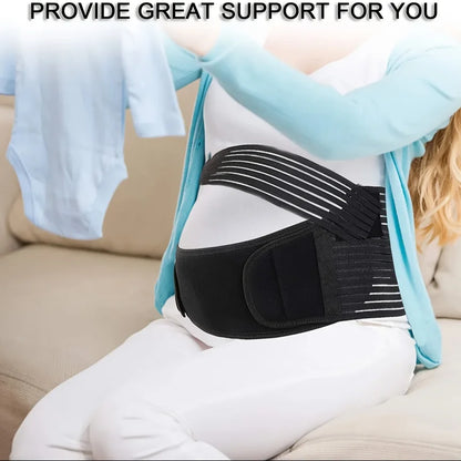 Maternity Support Belly Band Adjustable Waist Protector
