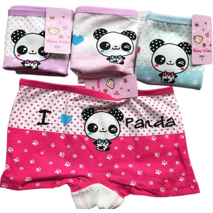 Girls Cartoon Cotton Underwear Briefs Size 2T-10T