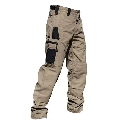 Wear Resistant Multi-pocket Cargo Pants for Men