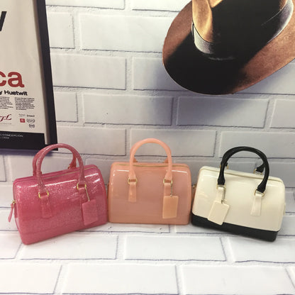 Jelly Bag Crossbody Pillow Bag in Macaron Colors