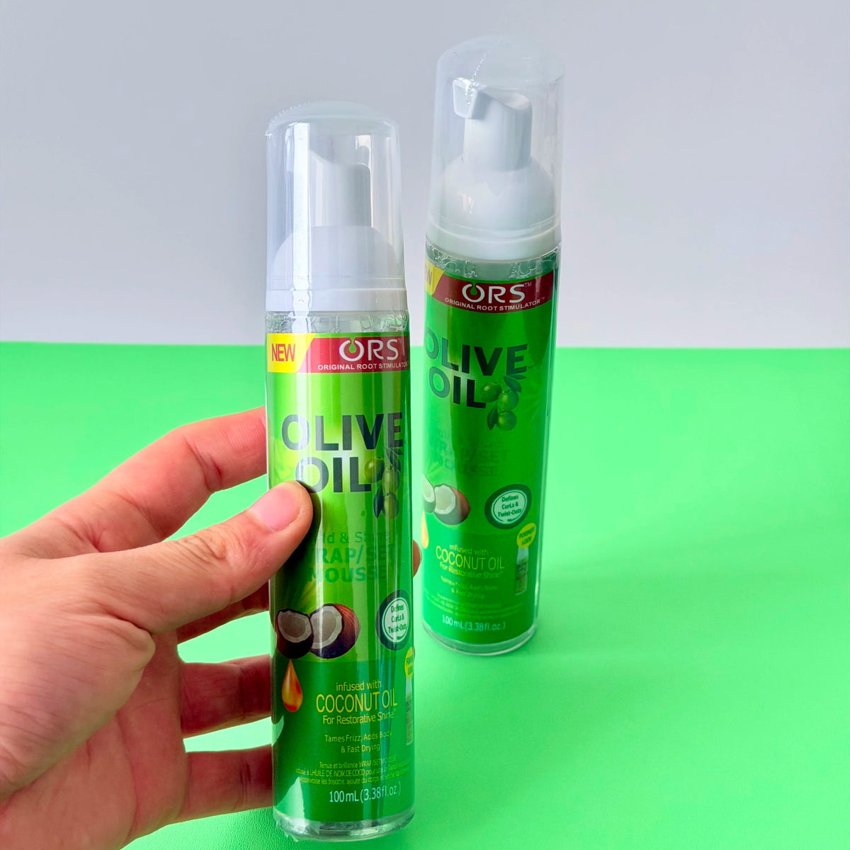 Curly Hair Mousse (207ml)-Strong Hold
