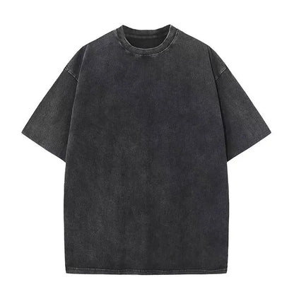 American Style Retro Heavyweight Cotton T-Shirt