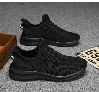 Men's Breathable Non-Slip Sports Sneakers for Outdoor Use