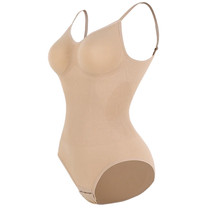 Low Back Bodysuit Shapewear for Women Black