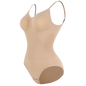 Low Back Bodysuit Shapewear for Women Black