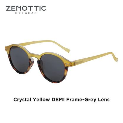 ZENOTTIC Retro Circular Polarized Sunglasses S Size