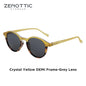 ZENOTTIC Retro Circular Polarized Sunglasses S Size