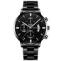 Men's Stainless Steel Quartz Calendar Watch