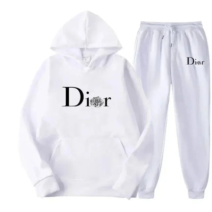 Men's Autumn Two-Piece Jogging Set with Sweatshirt and Pants