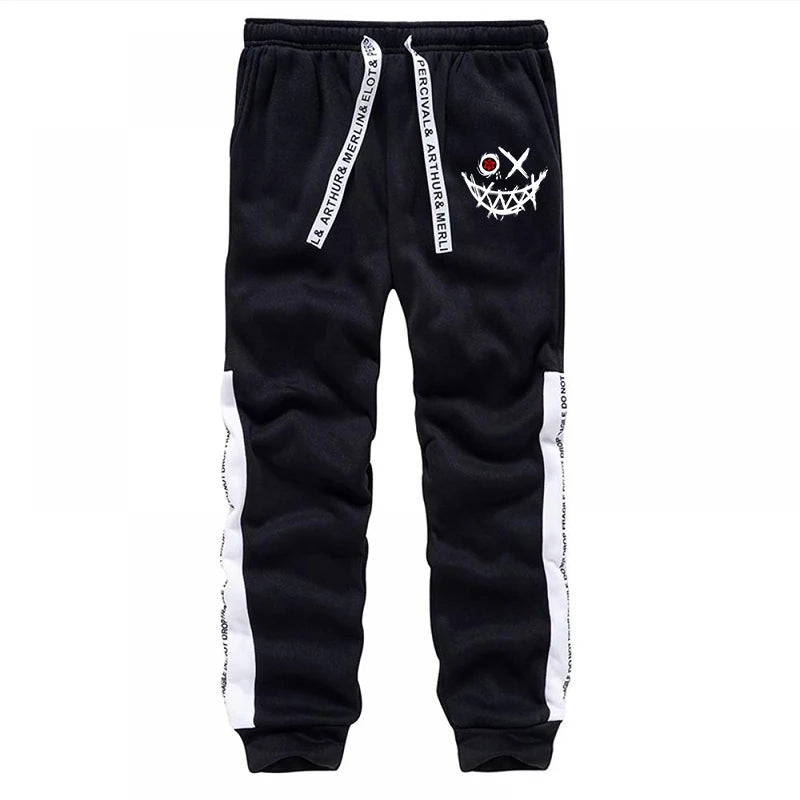 Mens Printed Tracksuit Casual Hoodie and Sweatpants