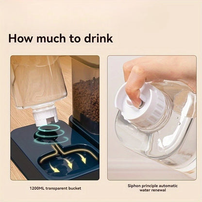 Automatic Pet Feeder & Water Dispenser