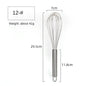 Stainless Steel Egg Stirring Balloon Whisk 6-12 Inch