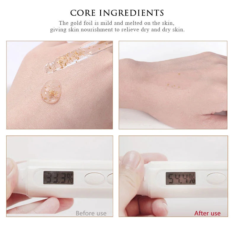 ARTISCARE 24K Gold Serum Set for Eye and Face Care