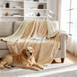 Waterproof Flannel Blanket for Bed and Couch