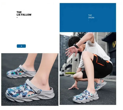 EVA Slip-On Flat Sandals for Men