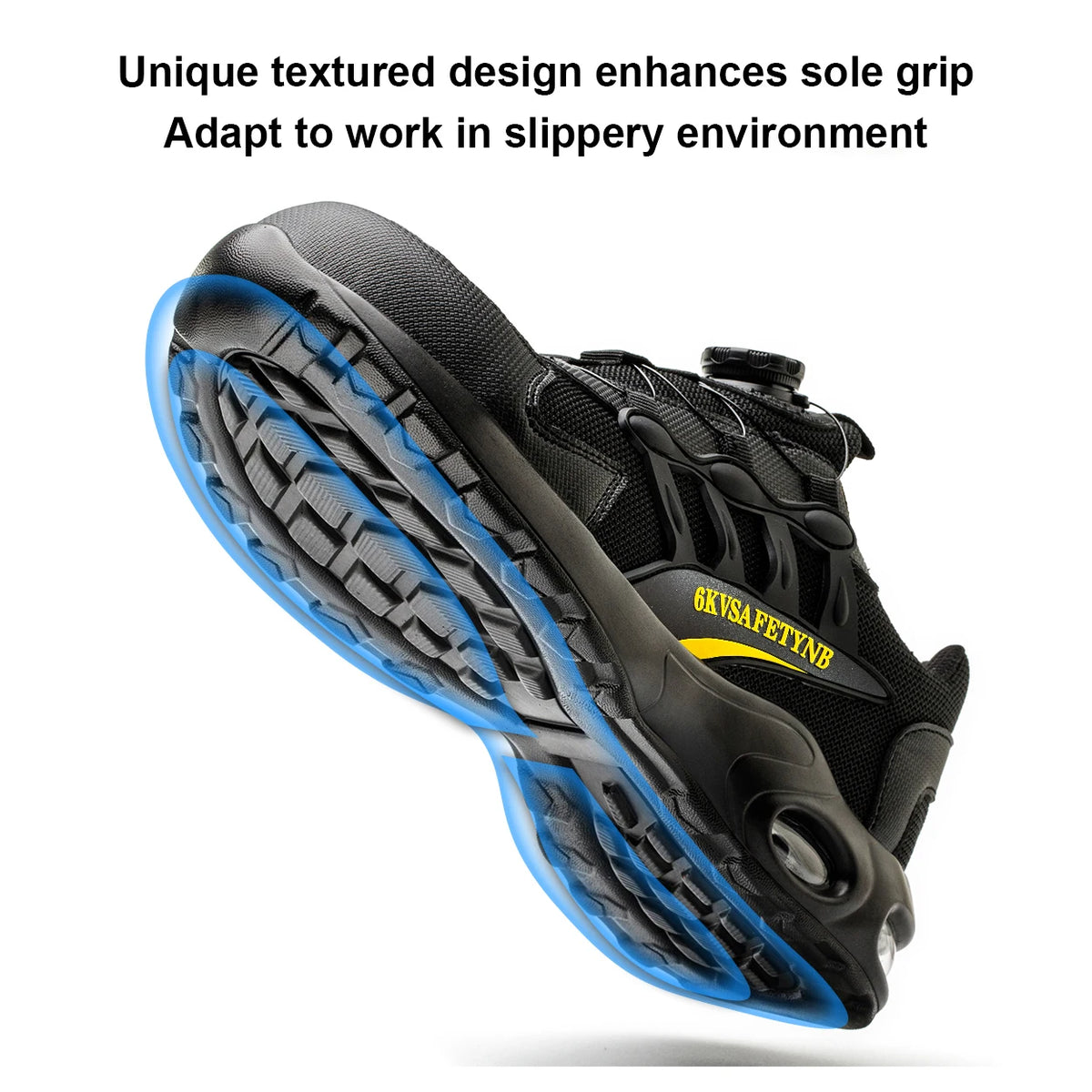 Men's Steel Toe Safety Shoes with Air Cushion