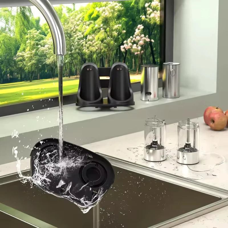Electric Automatic Stainless Steel Salt and Pepper Grinder