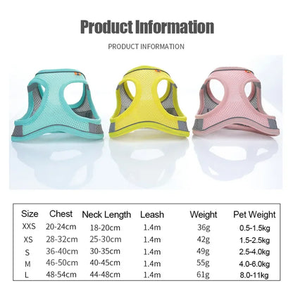 Adjustable Reflective Pet Harness