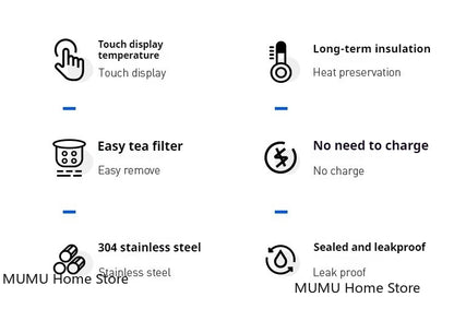 500ML Stainless Steel Insulated Thermos Bottle